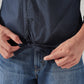 Men's Solid Relaxed Fit Shirt - Detail View