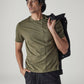 Men's Solid Regular Fit Jersey T-Shirt - Styleshot View