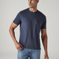 Men's Solid Regular Fit Jersey T-Shirt - Front View