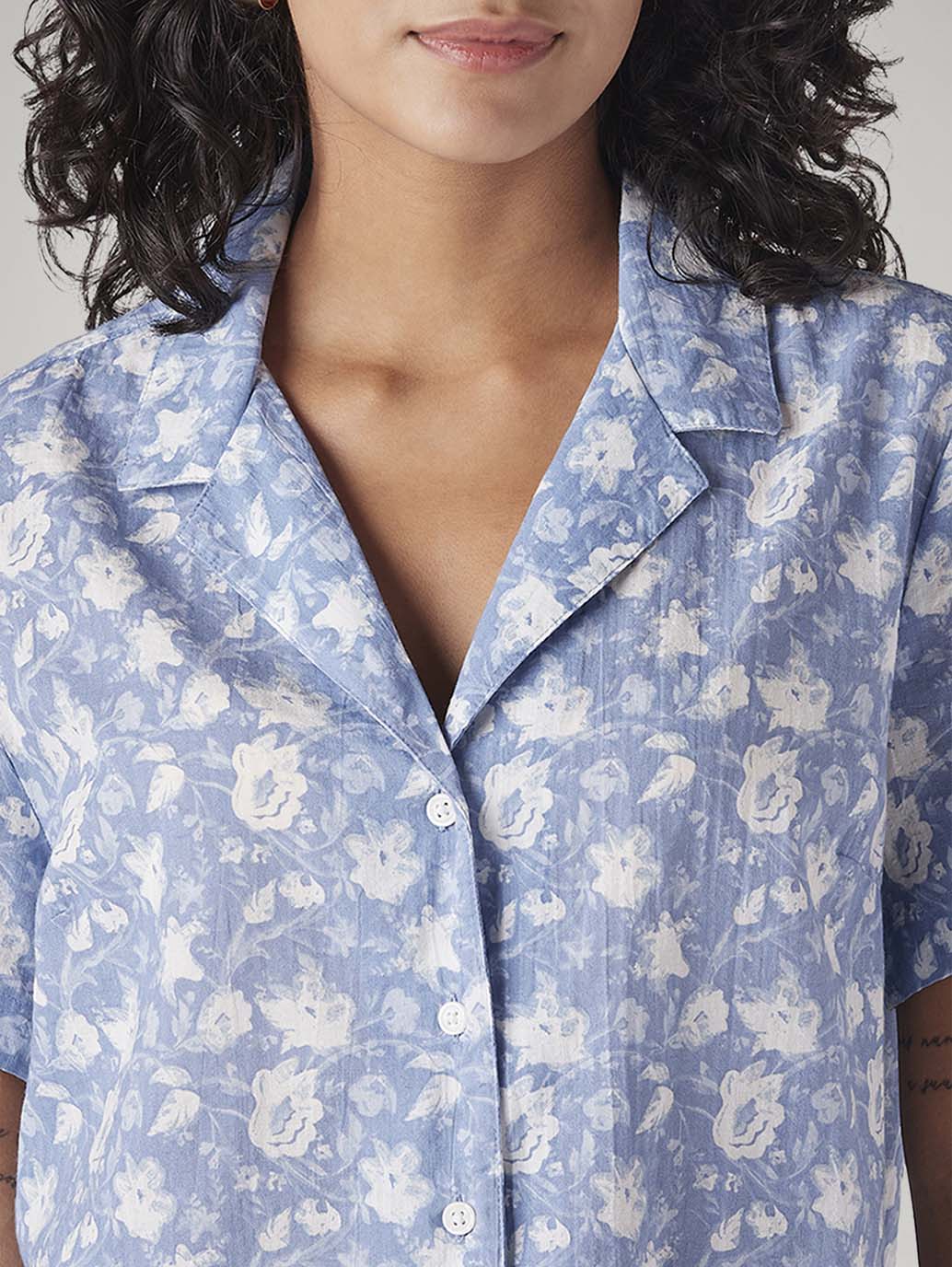 Women's Floral Regular Fit Shirt - 20 View