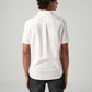 Men's Solid Slim Fit Oxford Shirt - Back View