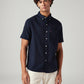 Men's Solid Slim Fit Oxford Shirt - Front View