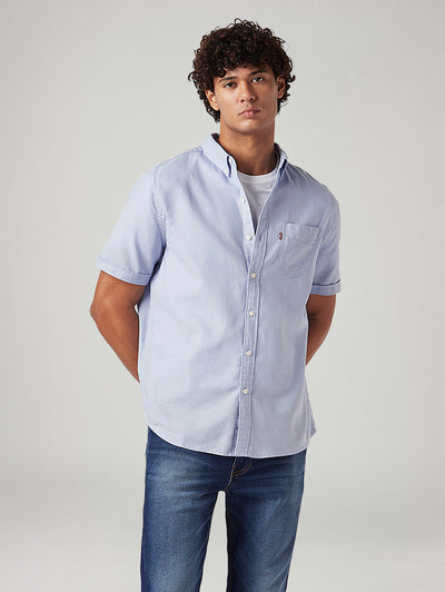 levi's Men's Solid Slim Fit Oxford Shirt-picture-10