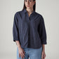 Women's Striped Regular Fit Top - Front View