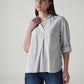 Women's Striped Regular Fit Top - Styleshot View