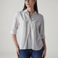 Women's Striped Regular Fit Top - Front View