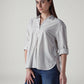 Women's Striped Regular Fit Top - Side View