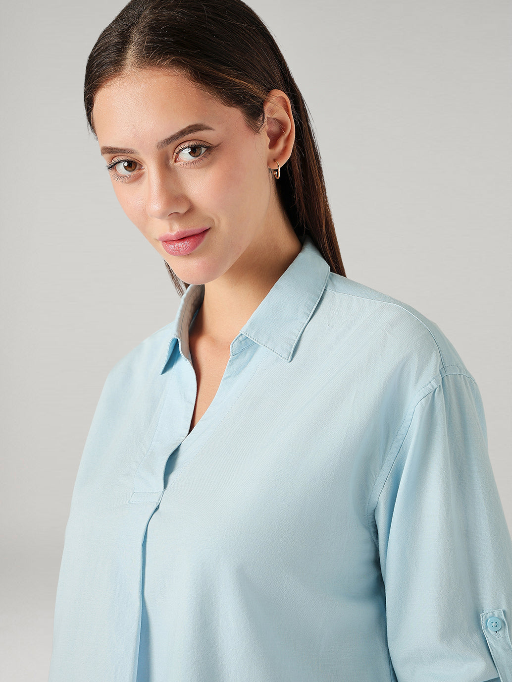 Women's Solid Regular Fit Shirt - 20 View