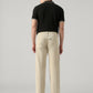 Men's 555 Beige Relaxed Straight Fit Mid Rise Chinos - Back View