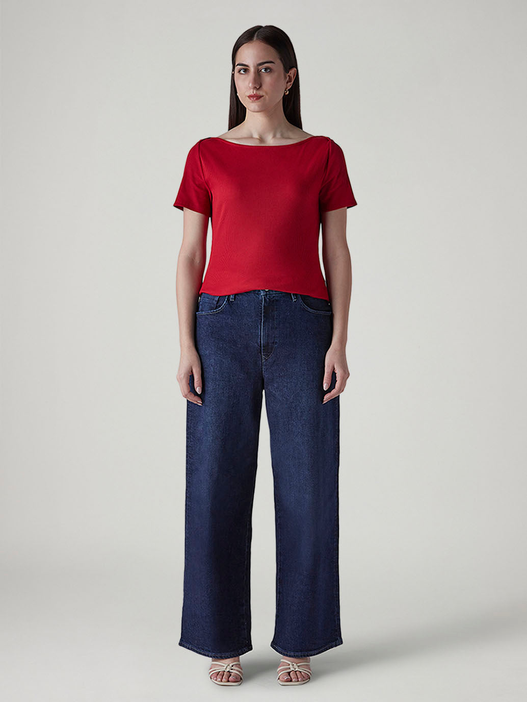 Women's Redloop Baggy Fit High Rise Cinched Jeans - 20 View