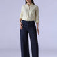 Women's Dark Indigo Baggy Fit High Rise Redloop Cinched Jeans - bb1aec11-0e87-419d-bd74-da65d42f2a6e View