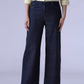 Women's Dark Indigo Baggy Fit High Rise Redloop Cinched Jeans - ec7d32a1-4aae-4e8d-896b-d4ae2bd6943b View