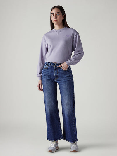 levi's Women's Dark Indigo Baggy Fit High Rise Redloop Cinched Jeans-picture-42