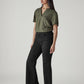 Women's Black Ribcage Flared Fit High Rise Jeans - 20 View