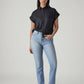Women's Light Blue Ribcage Slim Fit High Rise Jeans - Styleshot View
