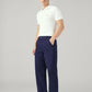 Men's 568 Blue Loose Fit Mid Rise Cargos - Side View