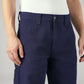 Men's 568 Blue Loose Fit Mid Rise Cargos - 20 View