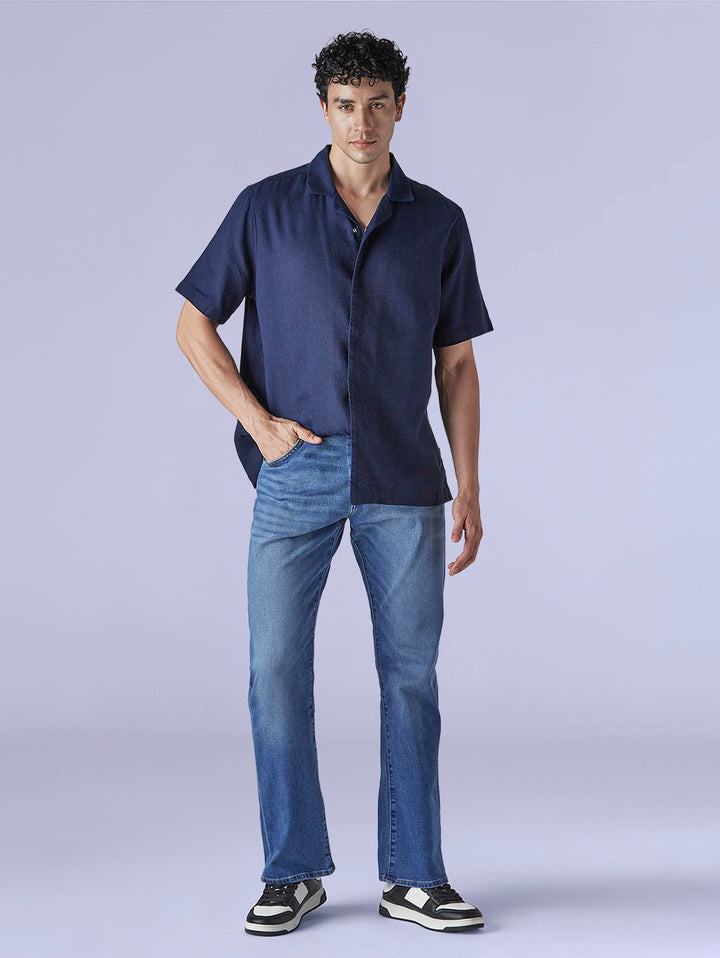 Men's 517 Light Indigo Bootcut Fit Mid Rise Redloop Jeans