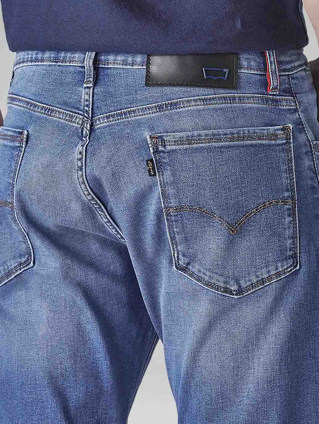 Men's 517 Light Indigo Bootcut Fit Mid Rise Redloop Jeans - Detail View