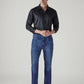 Men's 527 Dark Indigo Bootcut Fit Mid Rise Redloop Jeans - Styleshot View