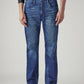 Men's 527 Dark Indigo Bootcut Fit Mid Rise Redloop Jeans - Front View