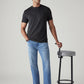 Men's 517 Light Indigo Bootcut Fit Mid Rise Redloop Jeans - Logo View