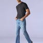 Men's 517 Light Indigo Bootcut Fit Mid Rise Redloop Jeans - Side View