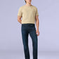Men's Redloop 513 Dark Blue Slim Straight Fit Mid Rise Jeans - Front View