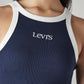 Women's Embroidered Slim Fit Ribbed Top - Detail View