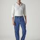 Men's 568 Blue Loose Fit Mid Rise Cargos - Front View