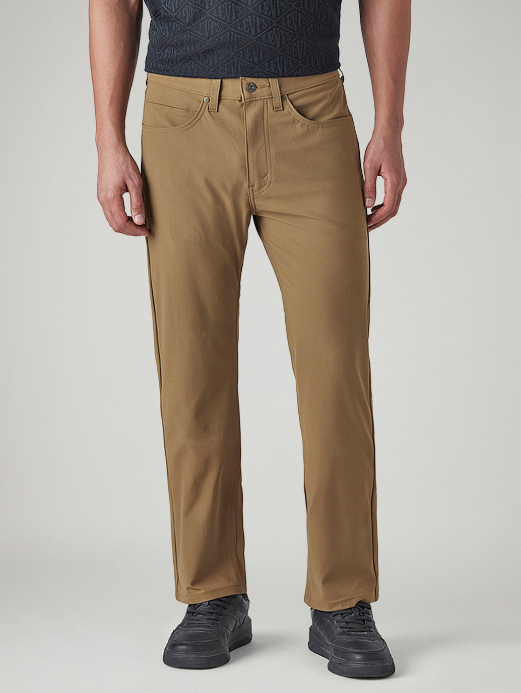 Men's 511 Khaki Slim Fit Mid Rise Chinos - Front View