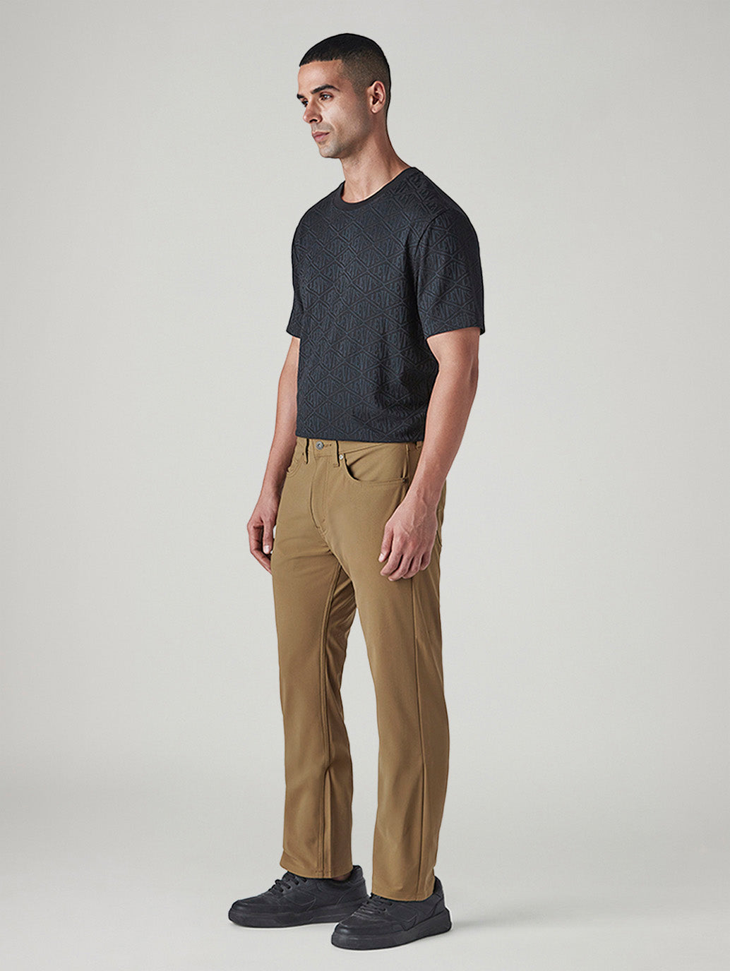 Men's 511 Khaki Slim Fit Mid Rise Chinos - Side View