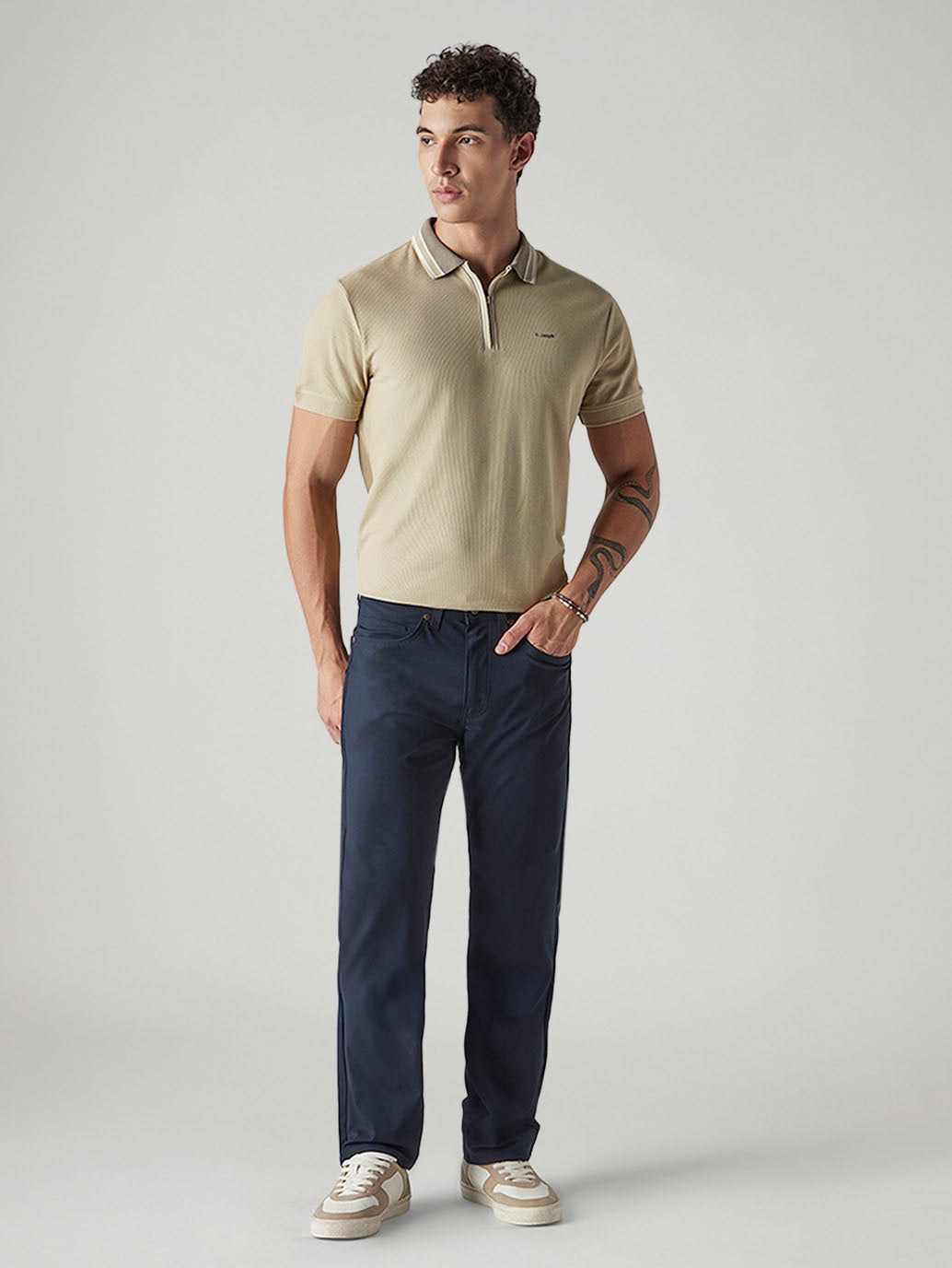 Men's 511 Navy Slim Fit Mid Rise Tech Pant