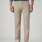 Men's 511 Beige Slim Fit Mid Rise Tech Pant Chinos - Front View