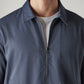 Men's Solid Regular Fit Redloop Denim Tech Jacket - 20 View