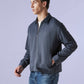 Men's Solid Regular Fit Redloop Denim Tech Jacket - 27637b7c-747e-44fc-bd72-fbfae4cc4e6d View