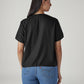 Women's Solid Regular Fit Poplin Top - Back View