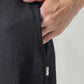 Women's 94 Black Baggy Fit Mid Rise Easy Trousers - Detailshot2 View