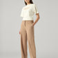 Women's 94 Khaki Baggy Fit Mid Rise Easy Trouser - Side View