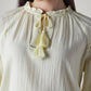 Women's Textured Regular Fit Top - Detail View