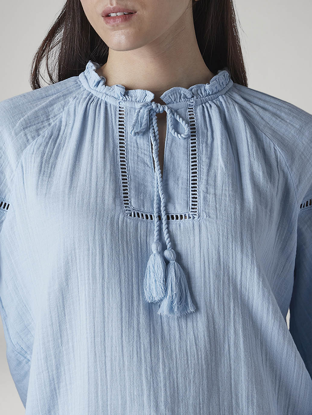 Women's Textured Regular Fit Top - 20 View