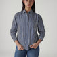 Women's Striped Relaxed Fit Shirt - 20 View
