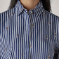 Women's Striped Relaxed Fit Shirt - 20 View