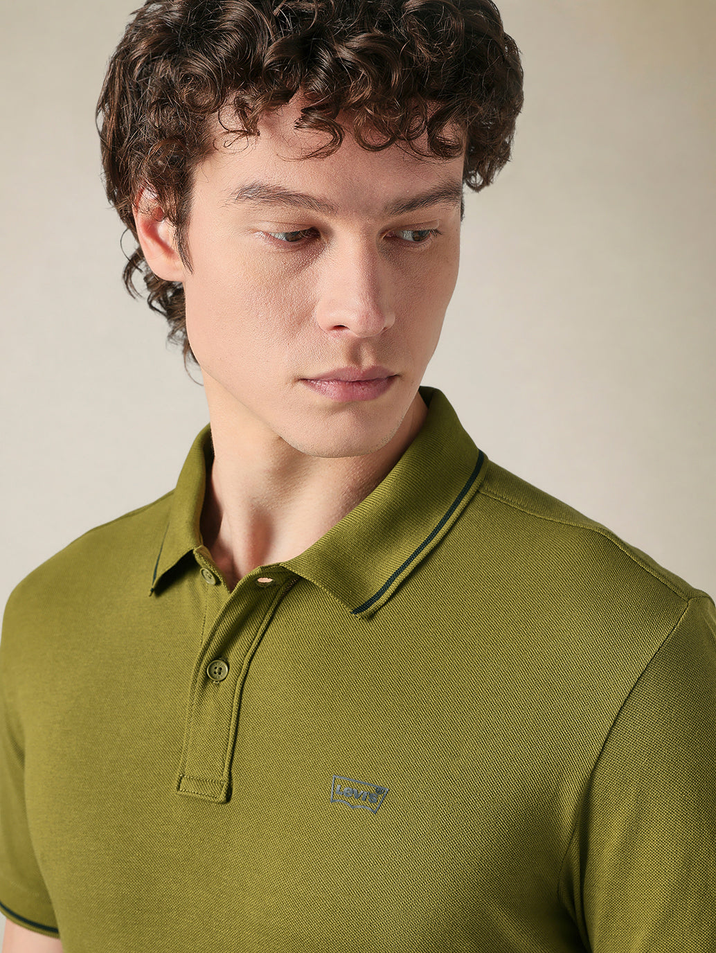 Men's Cotton Poly Blend Slim Fit Pique Polo T-shirt - 1932b35e-4bfb-4df5-8613-cd725cca44e2 View