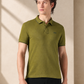 Men's Cotton Poly Blend Slim Fit Pique Polo T-shirt - Ai View