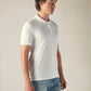 Men's Cotton Slim Fit Solid Pique Polo T shirt - Side View
