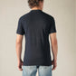 Men's Cotton Slim Fit Solid Pique Polo T shirt - Back View