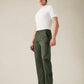 Men's Relaxed Straight Fit Cotton Mid Rise Chinos - Side View