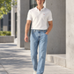 Men's 568 Mid Rise Loose Fit Cotton Blend Stretch Jeans - 00BHH0001 View