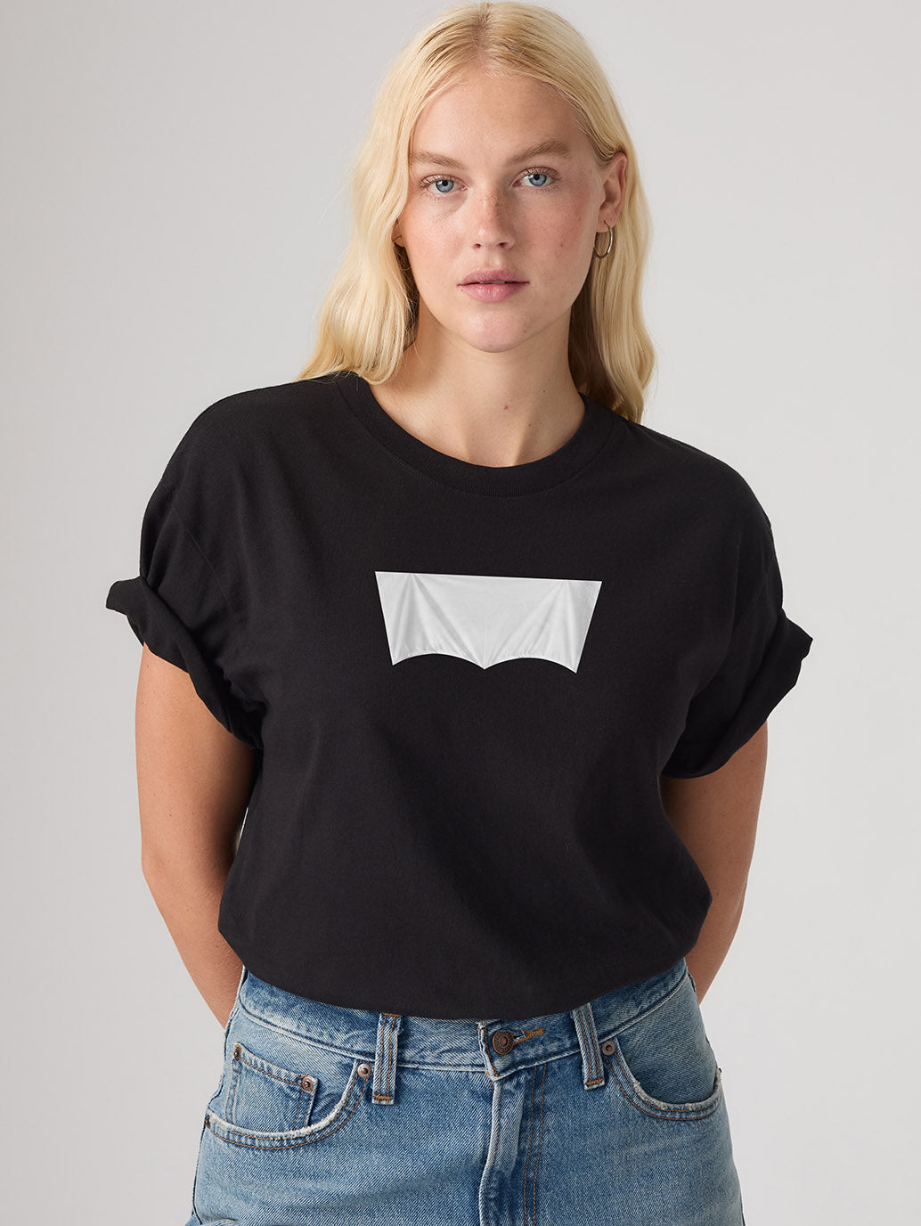 Levi's® Nobody’s Gonna Know Logo Tee - Styleshot View